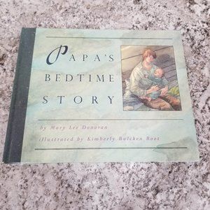 Papa's Bedtime Story Hardcover Picture Book